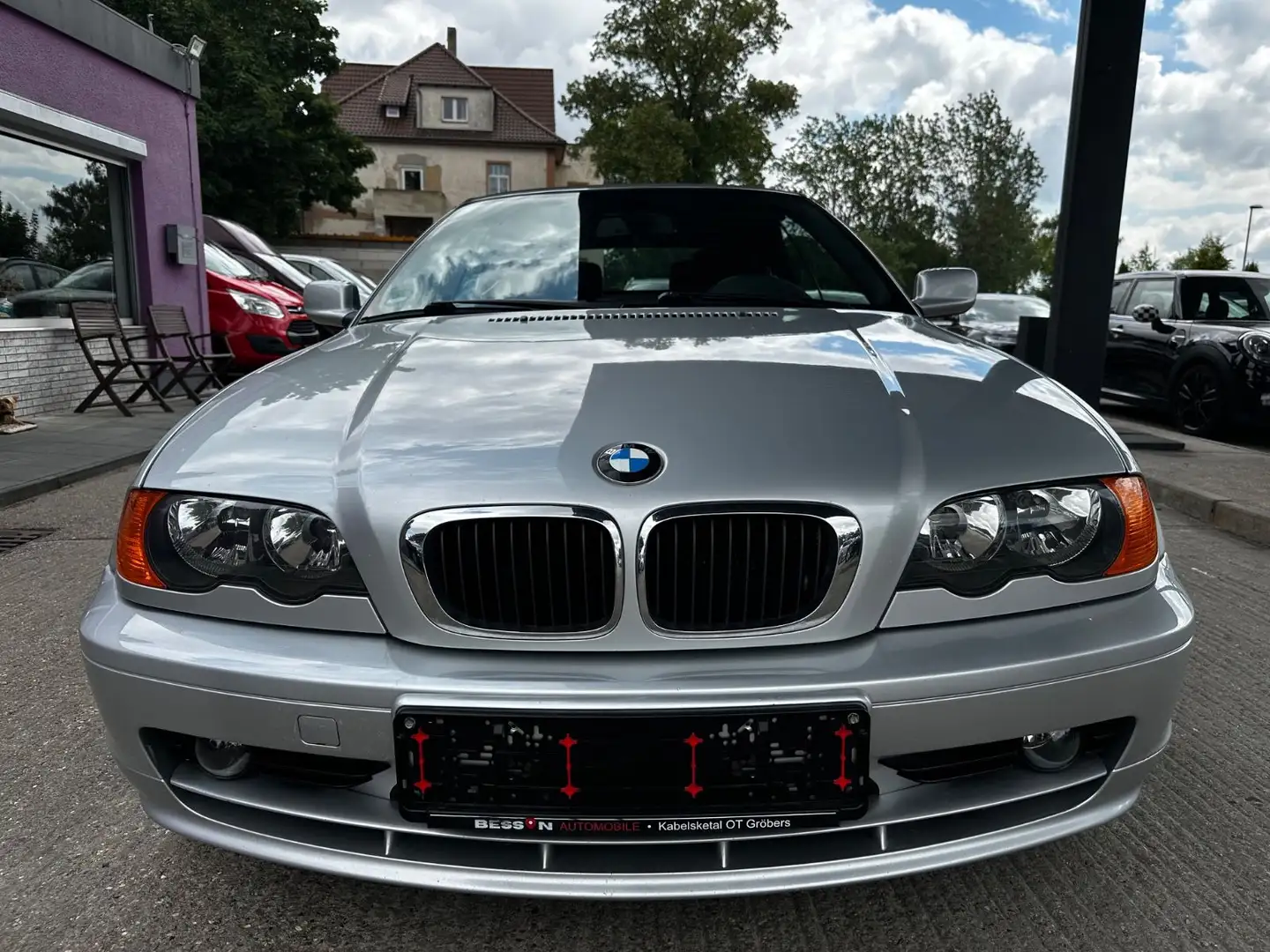 BMW 318 Ci Cabrio  "Navi"PDC"HU/AU+Service" Gümüş rengi - 2