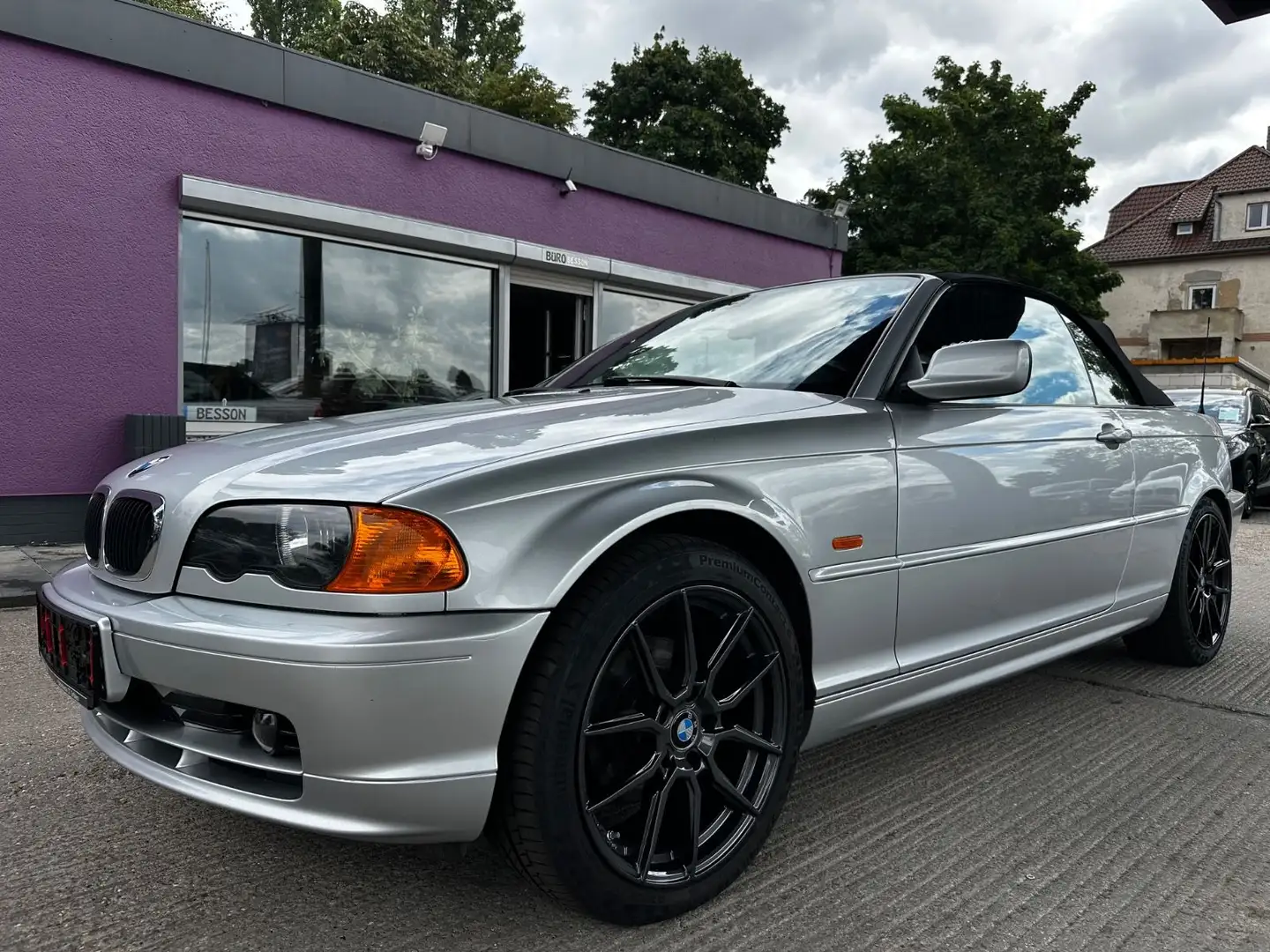 BMW 318 Ci Cabrio  "Navi"PDC"HU/AU+Service" Gümüş rengi - 1