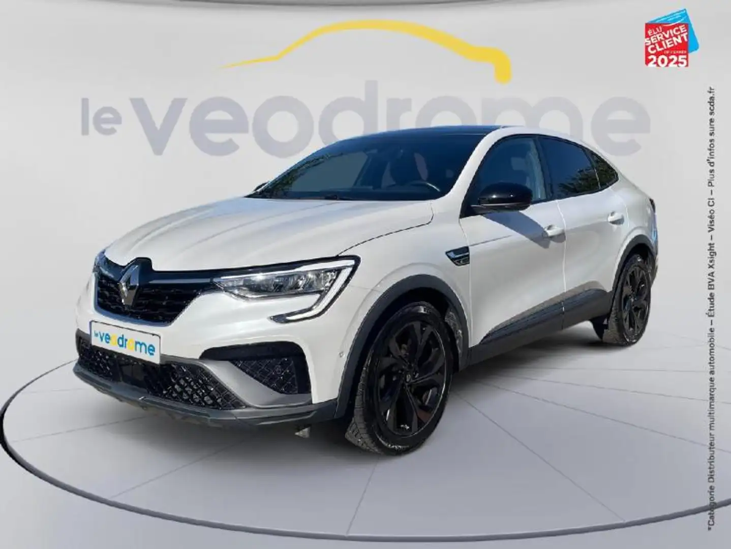 Renault Arkana 1.3 TCe mild hybrid 160ch RS Line EDC -22 Blanc - 1