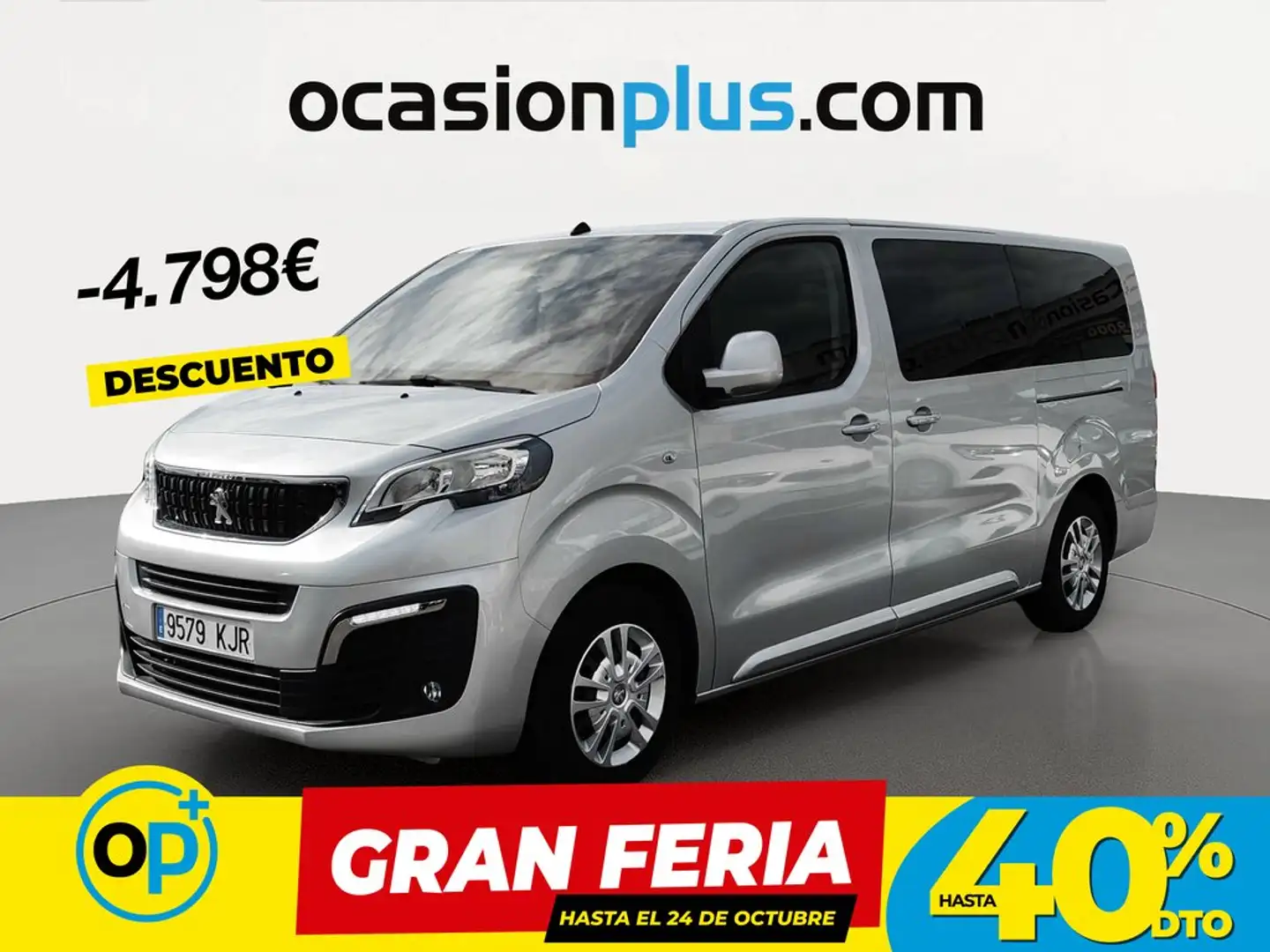 Peugeot Traveller 2.0BlueHDI Business Long 150 Gris - 1