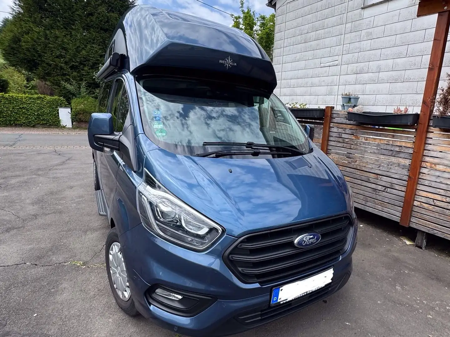 Ford Transit Custom Transit Custom 340 L2H3 VA Autm. Nugget Plus HD Blau - 1