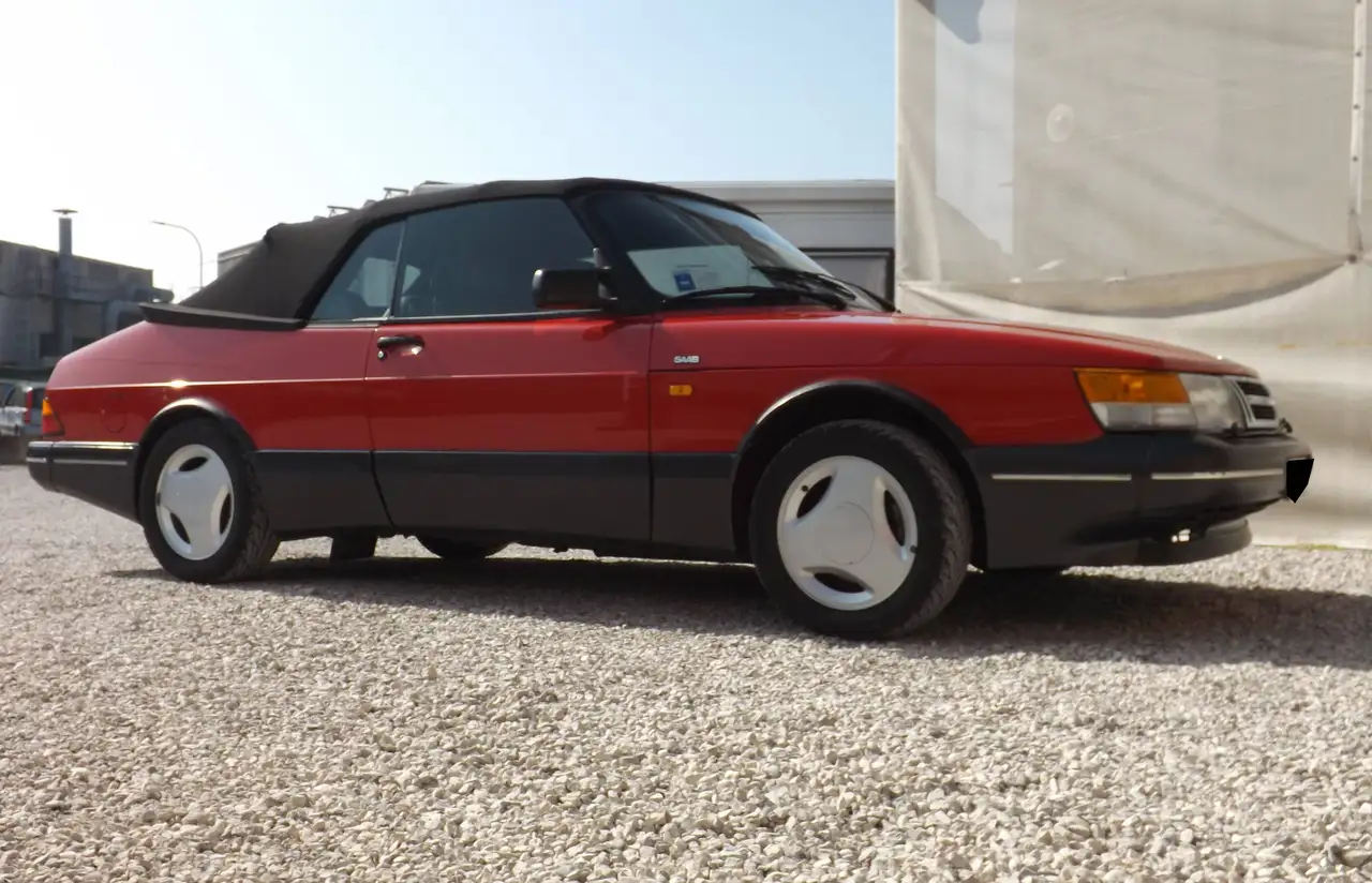 Saab 900 3p 2.0 turbo 16v S 16 valve serie limitata con centralina rossa, foto 6
