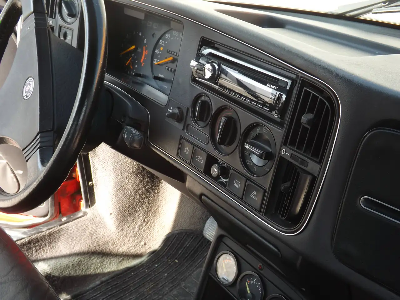 Saab 900 3p 2.0 turbo 16v S 16 valve serie limitata con centralina rossa, foto 12