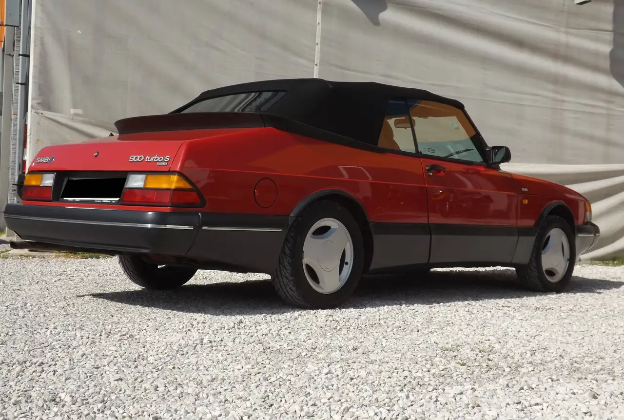 Saab 900 3p 2.0 turbo 16v S 16 valve serie limitata con centralina rossa, foto 4