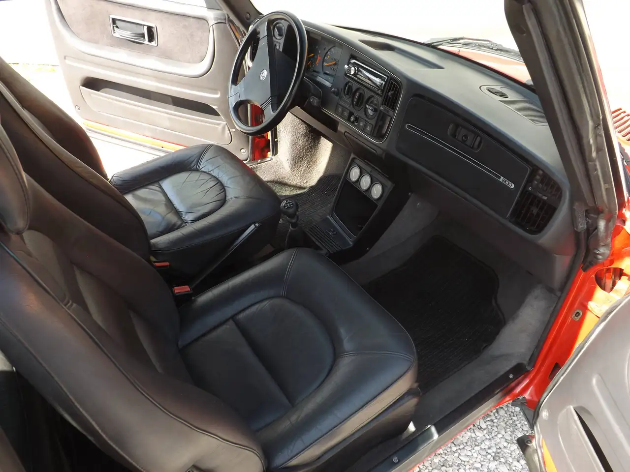Saab 900 3p 2.0 turbo 16v S 16 valve serie limitata con centralina rossa, foto 9