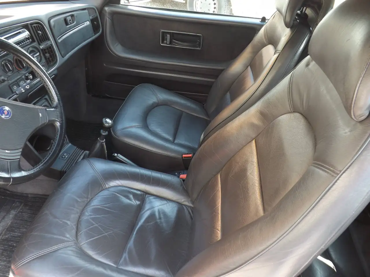 Saab 900 3p 2.0 turbo 16v S 16 valve serie limitata con centralina rossa, foto 8