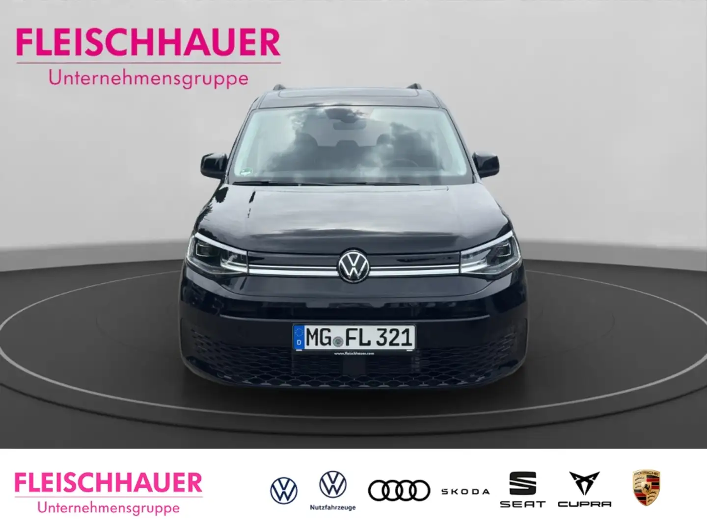 Volkswagen Caddy Dark Label 2.0 TDI DSG 7-Sitzer AHK Navi Digitales Schwarz - 2