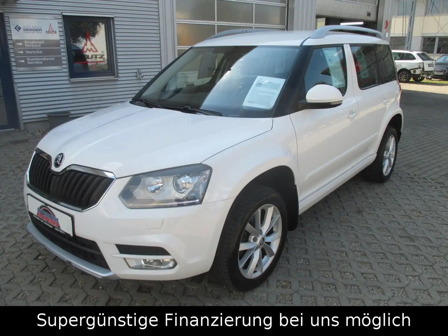 Skoda Yeti Style 4x4,KLIMA,GARANTIE,AHK Weiß - 1