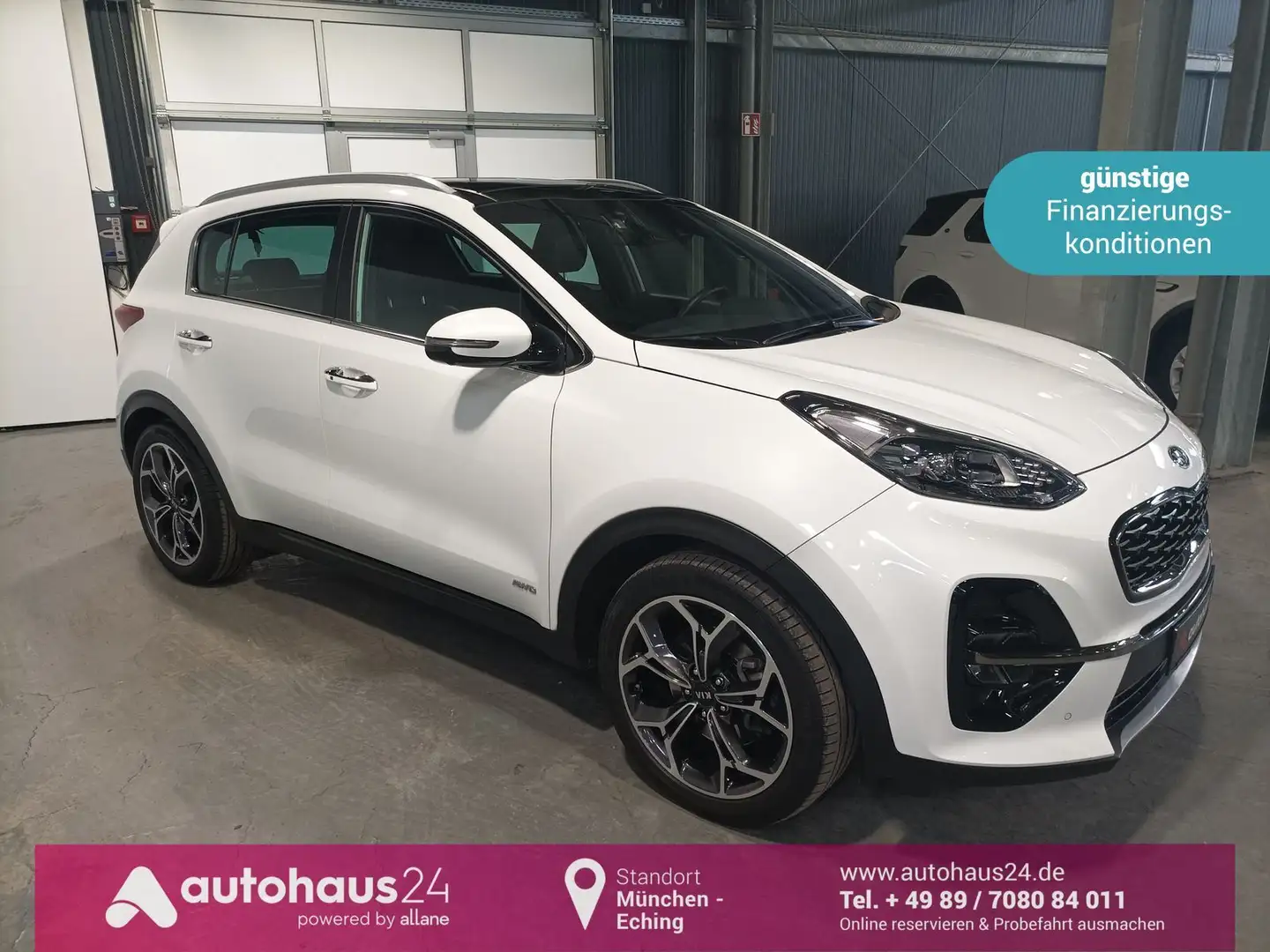Kia Sportage 1.6 T-GDI GT Line|LED|Navi|360°|LEDER Blanc - 1