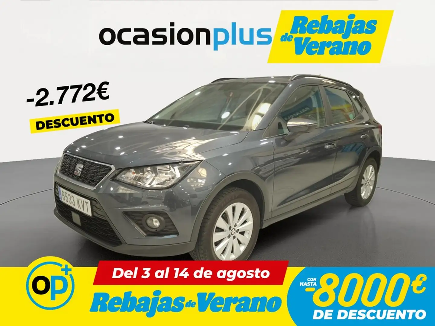 SEAT Arona 1.6TDI CR S&S Style 115 Gris - 1