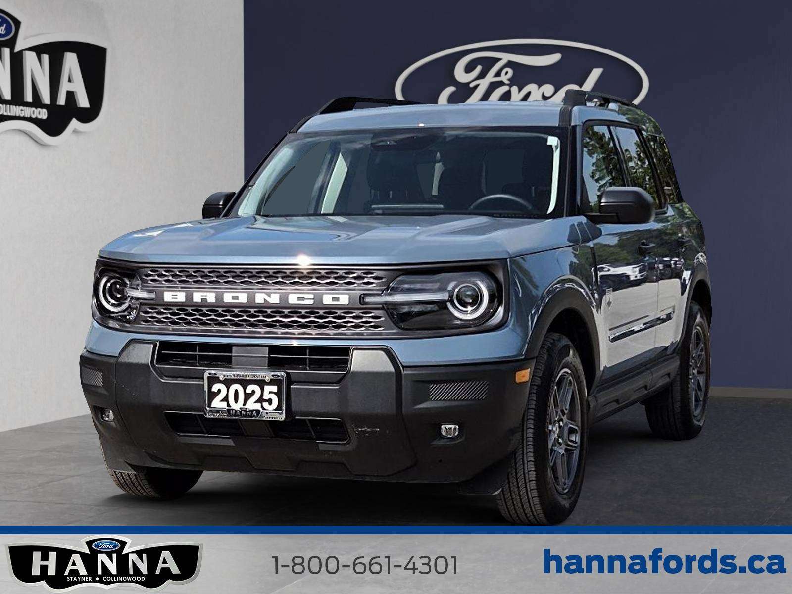 Gray 2025 Ford Bronco Sport SUV / Crossover All-Wheel Drive Automatic