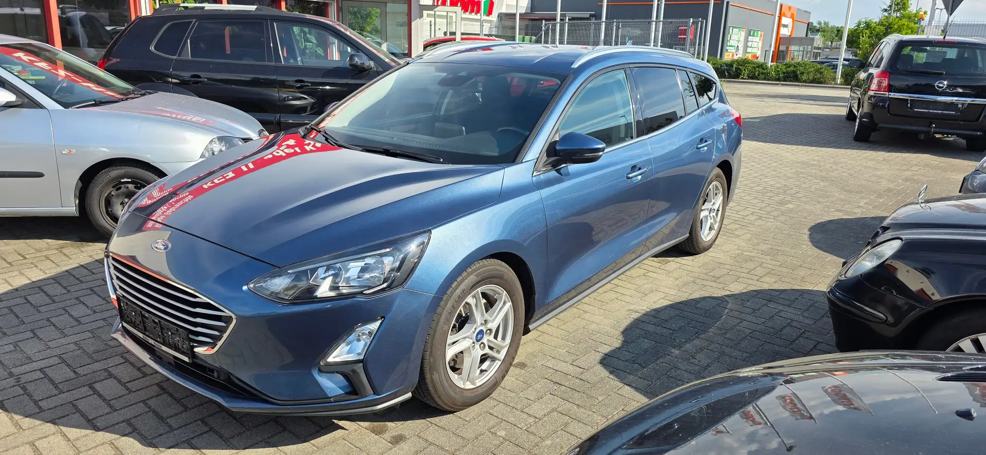 Ford Focus Cool 1.Hand*Automatik*84tkm Bleu - 1