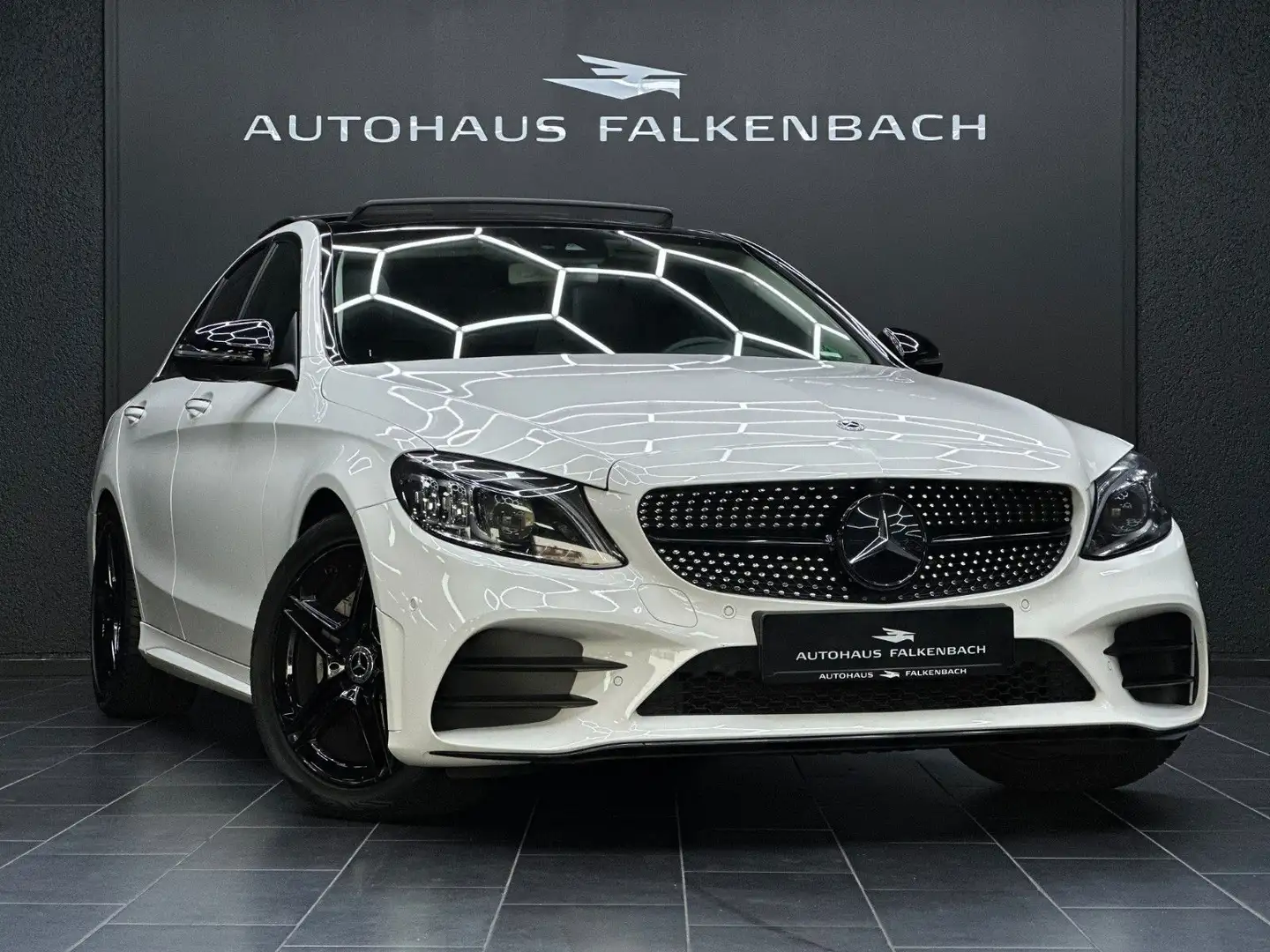 Mercedes-Benz C 220 D*LIMO*AMG*PANO*360*VIRTUAL*BURMESTER*18" Weiß - 1