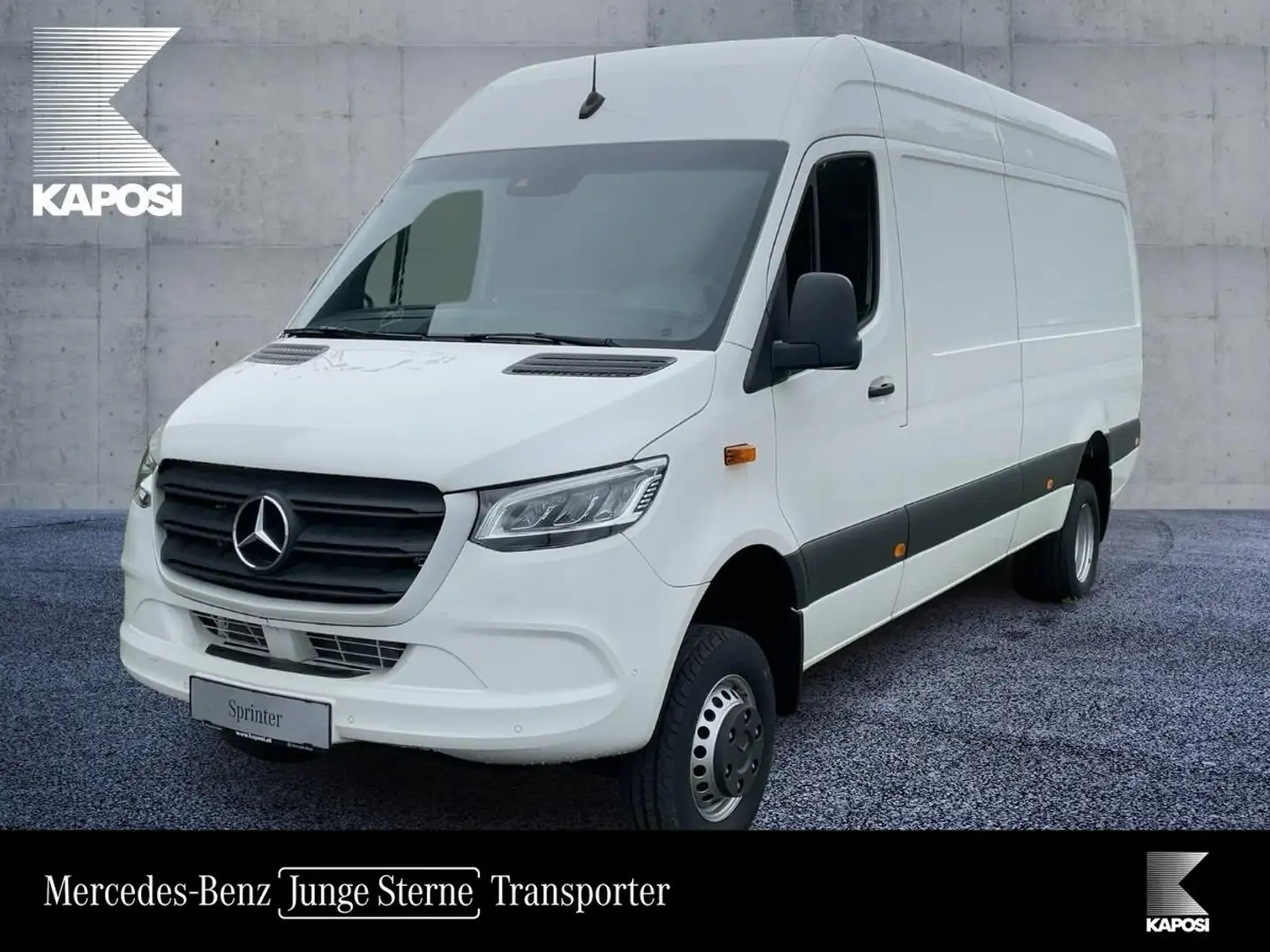 Mercedes-Benz Sprinter 519 CDI 4x4 Kasten Hochdach Lang 4x4 Weiß - 1