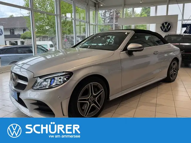 Mercedes-Benz C 300 C300 Cabrio AMG Line Burmester 360° AHK Multibeam