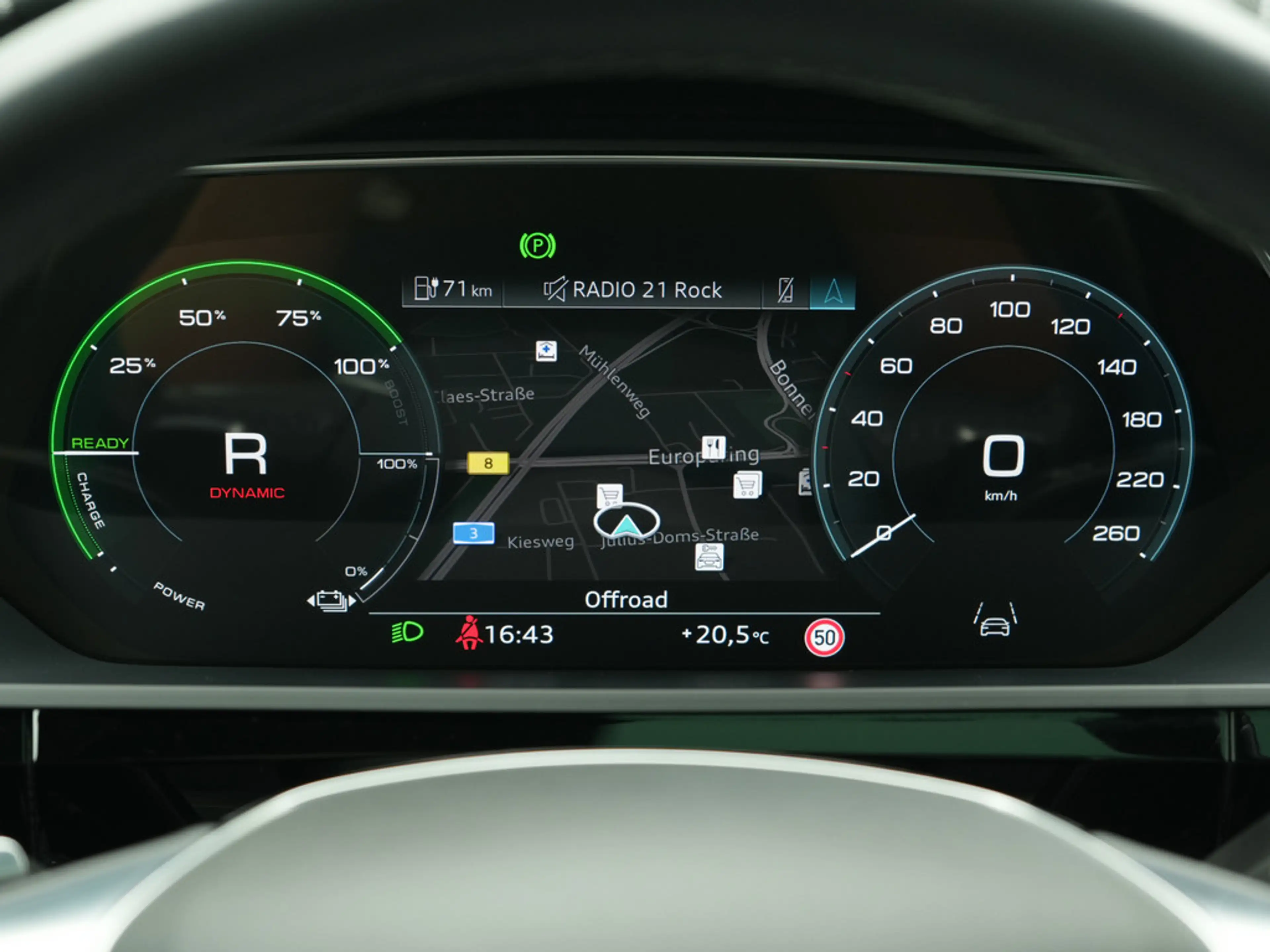 Audi Q8 e-tron S line KAM 360° B&O HUD NAVI VIRT SHZ — photo 11