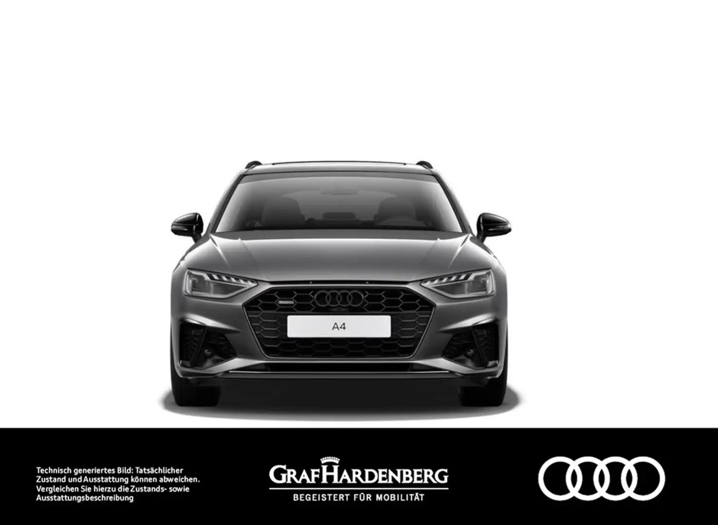 Audi A4 Avant 40 TFSI quattro S line LED Navi B&O Gris - 2