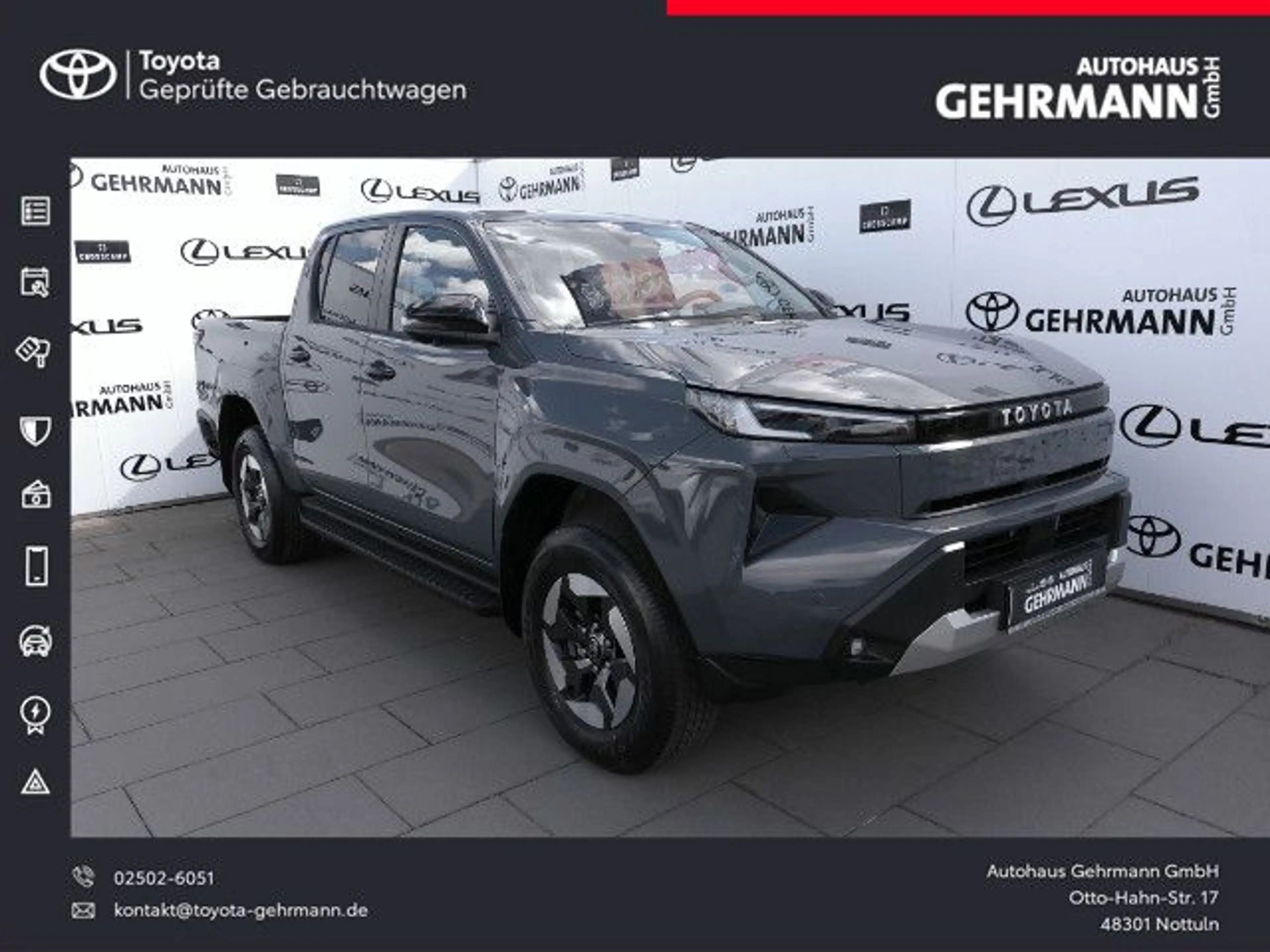 Toyota Hilux Double Cab Electric 144 kW 4x4 Executive