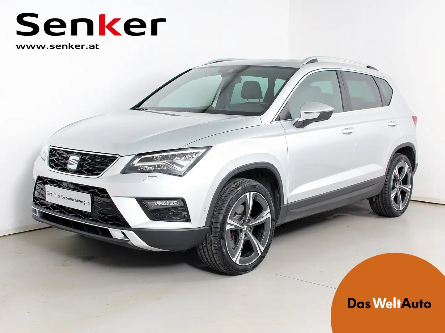 SEAT Ateca Xcellence 1.5 TSI ACT DSG 4Drive Argento - 1