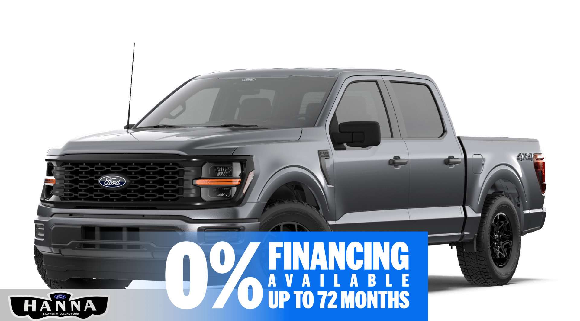 Gray 2026 Ford F-150 Pickup Truck Four-Wheel Drive Automatic