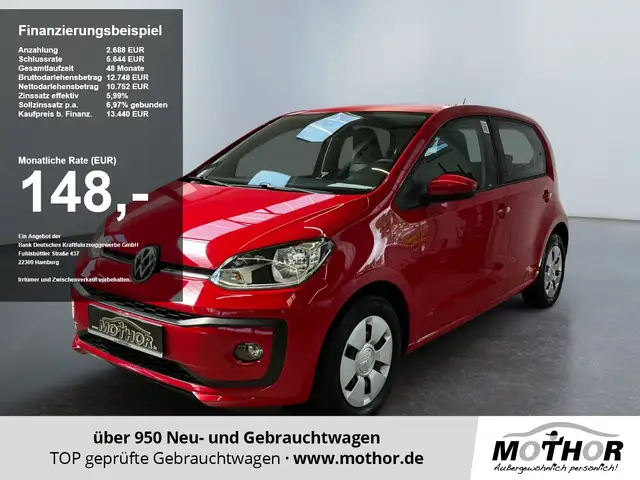 2023 Volkswagen up! in Red for sale