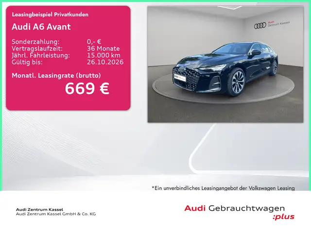2025 Audi A6 in Black for sale