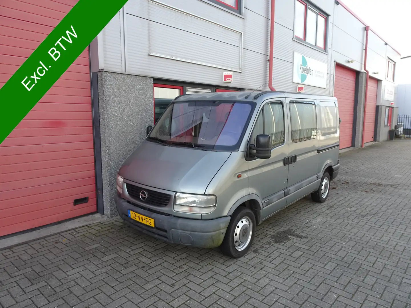 Opel Movano 2.2 DTi L1H1 DC airco 6 pers 2 x schuifdeur Gris - 1