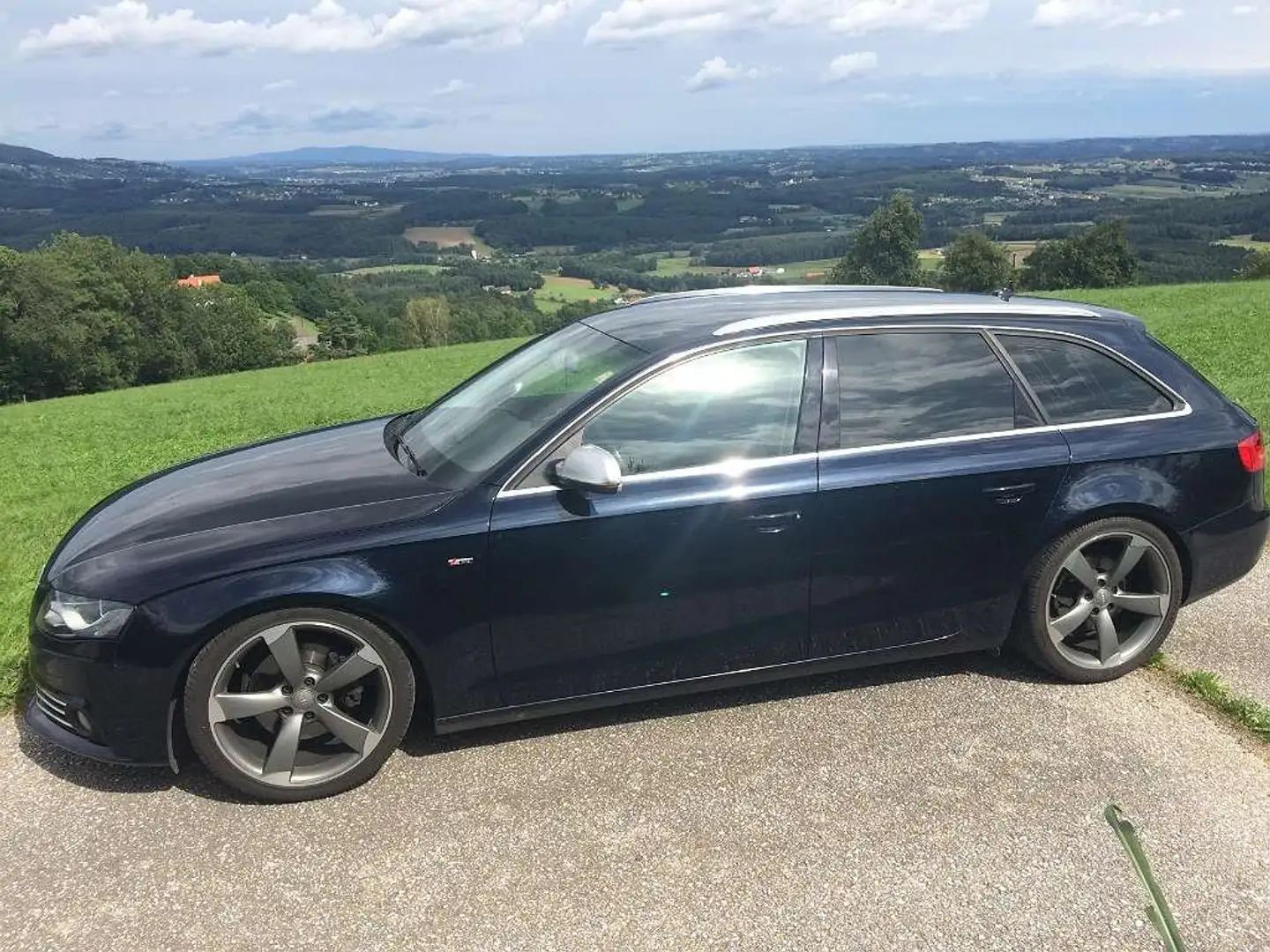 Audi A4 A4 Avant 2,0 TDI DPF quattro Blau - 1
