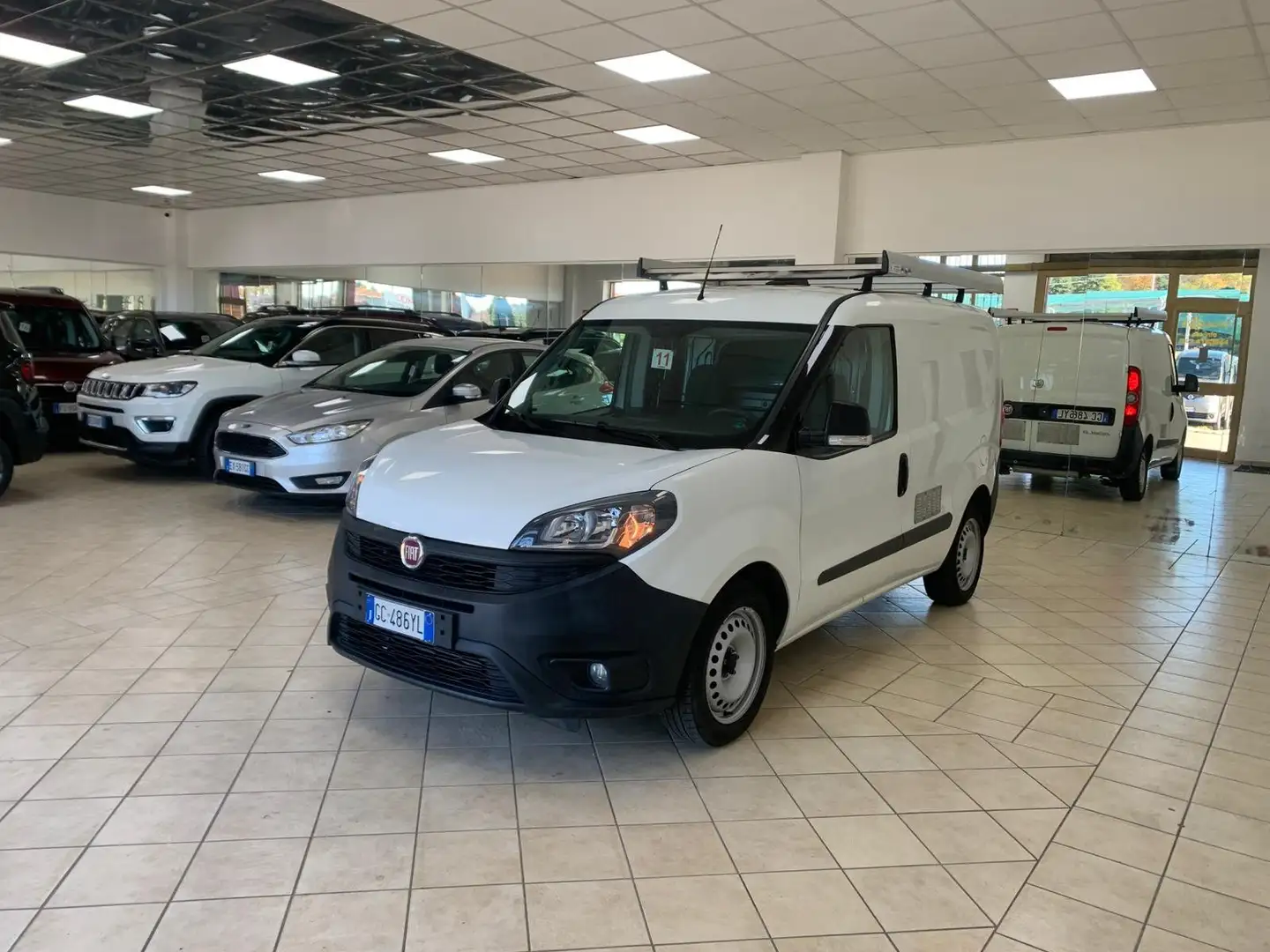 Fiat Doblo Doblò 1.4 T-Jet Natural Power *ATTREZZATO+220V* Blanc - 1