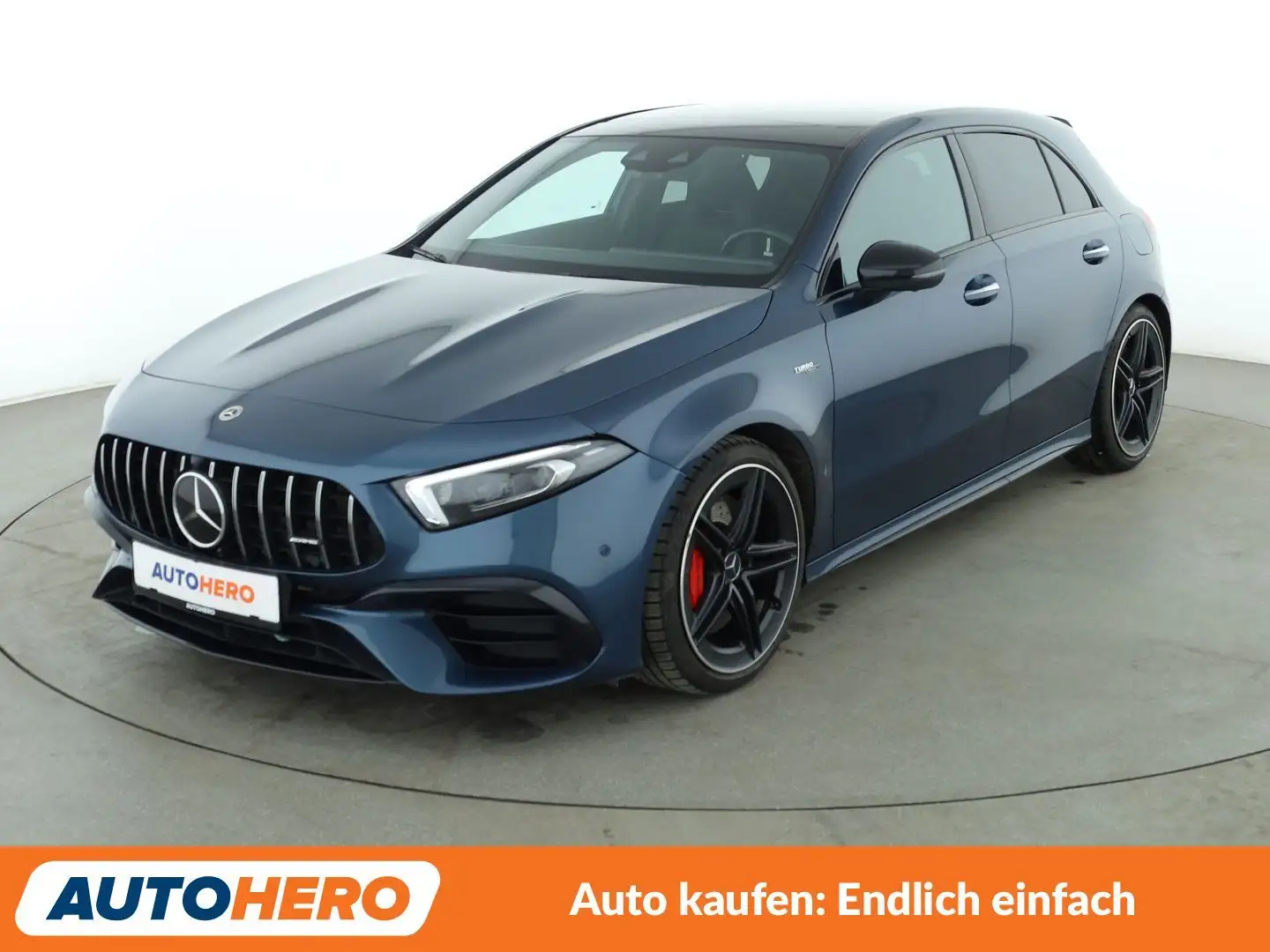 Mercedes-Benz A 45 AMG A 45 AMG S 4Matic Aut.*NAV*LED*ACC*360°CAM*SHZ Bleu - 1