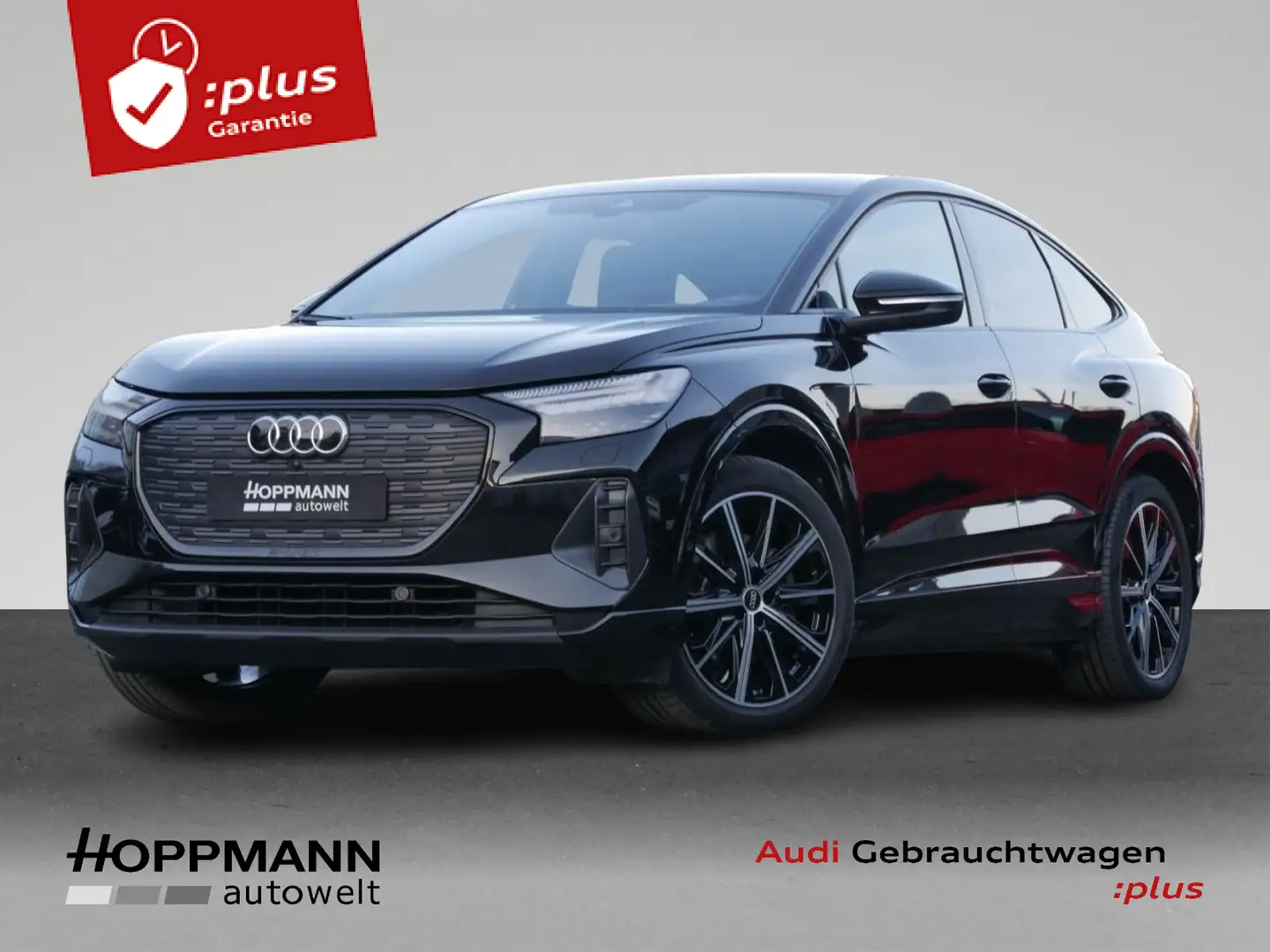 Audi Q4 e-tron 40 Black Pano AHK Matrix-LED Schwarz - 1