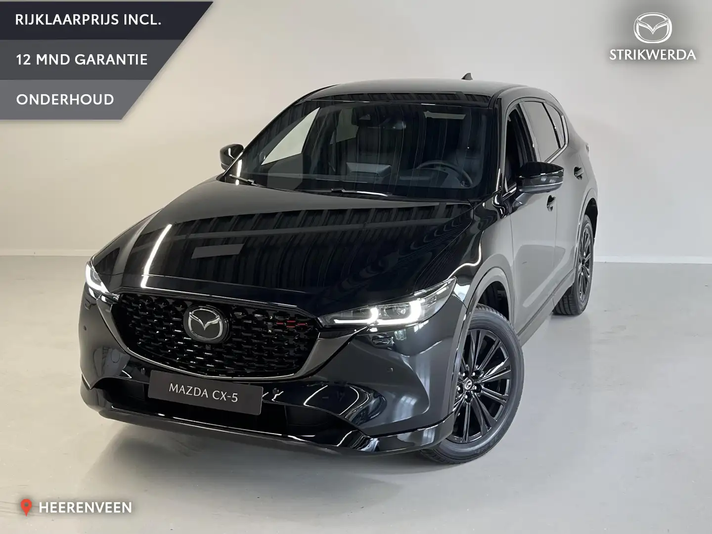 Mazda CX-5 2.0 e-SkyActiv-G M Hybrid 165 Homura | Automaat | Zwart - 1