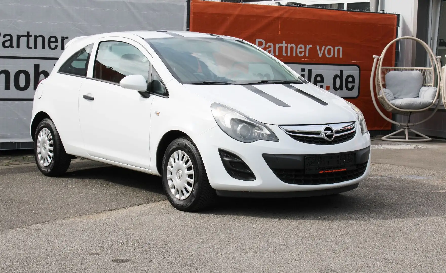 Opel Corsa D 1.2 *TÜV&Inspektion Neu*Navi*Allwetter* Wit - 1