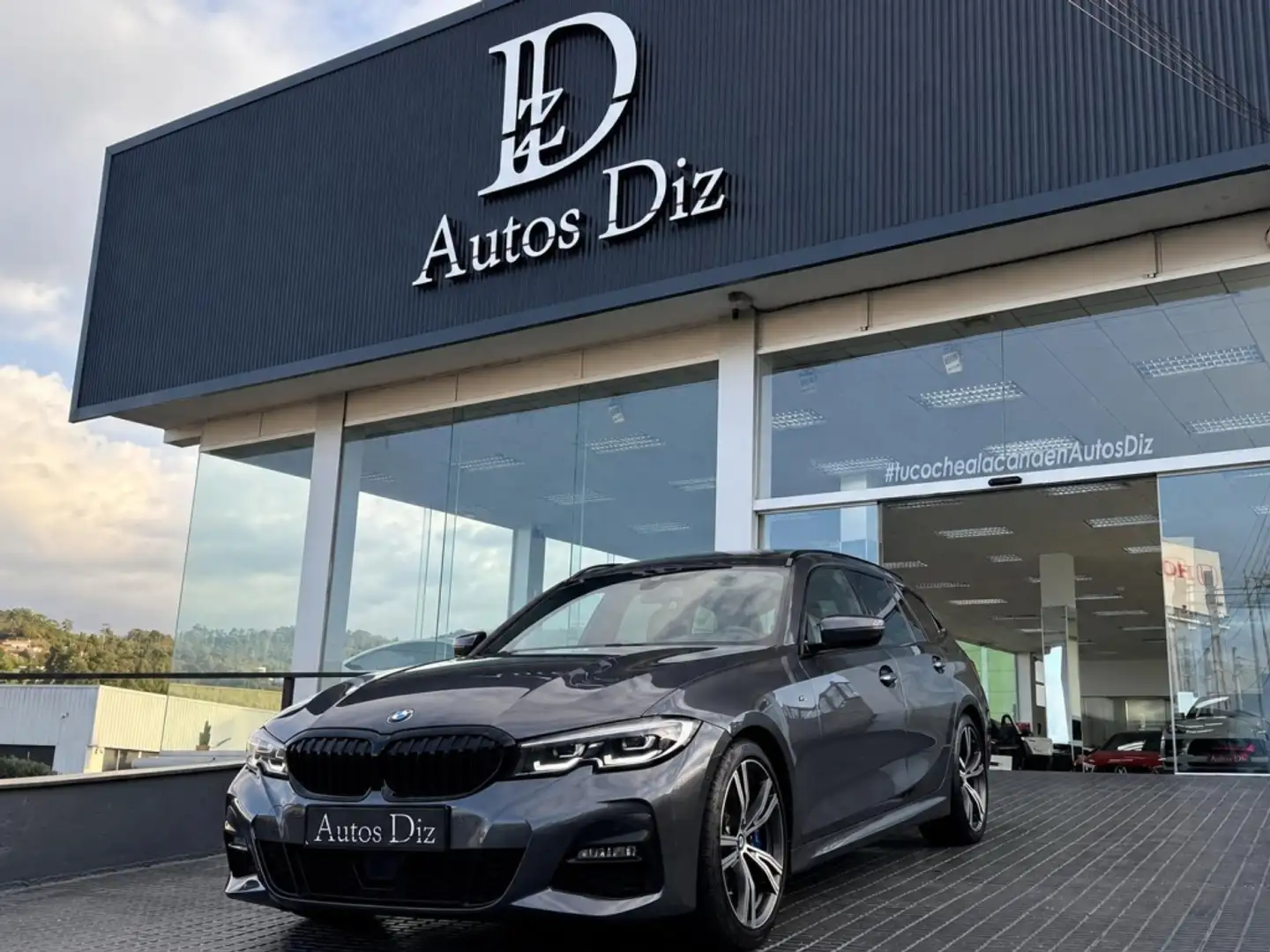BMW 320 320dA Touring Gris - 1