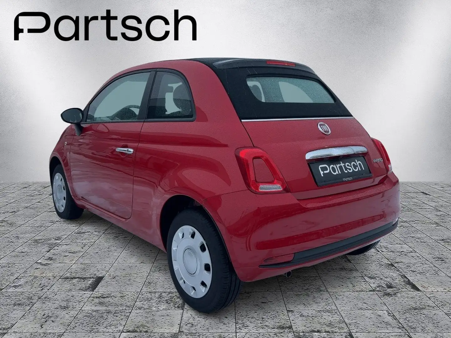 Fiat 500C Hybrid 70 Klima & Sound NEUZUGANG CABRIO Rot - 2