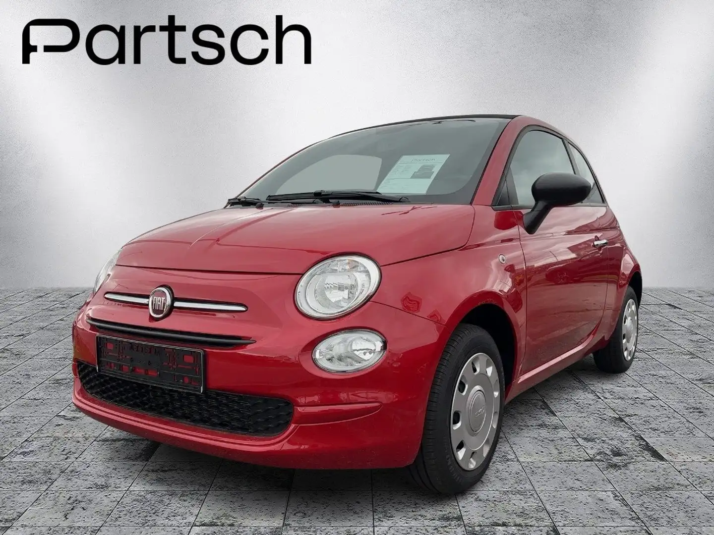 Fiat 500C Hybrid 70 Klima & Sound NEUZUGANG CABRIO Rot - 1