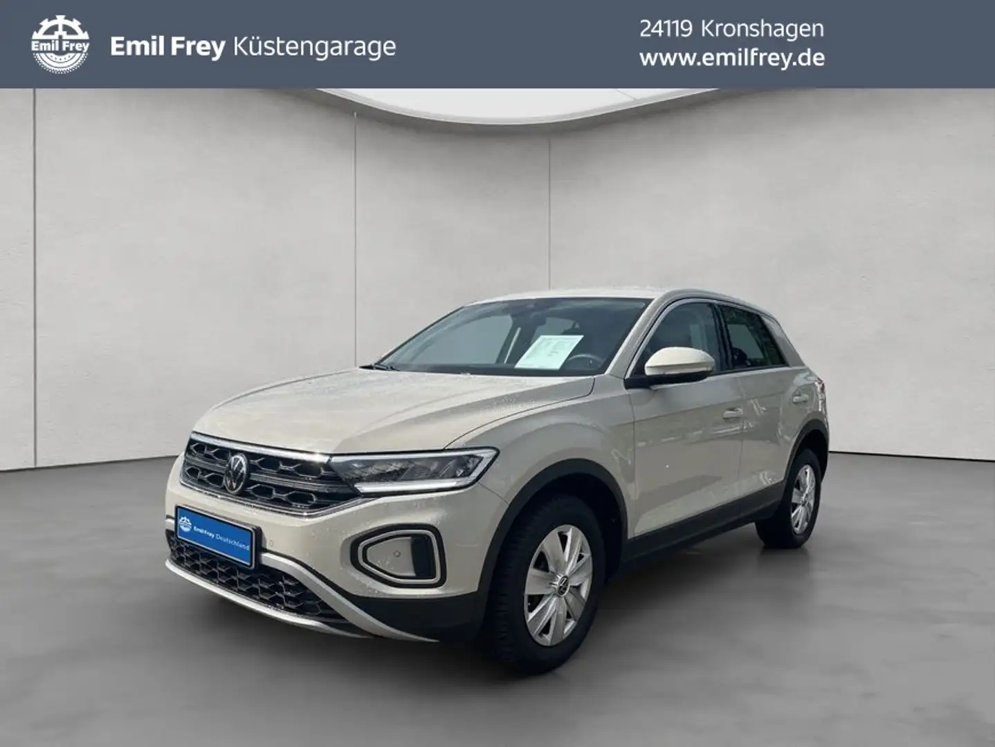 Volkswagen T-Roc 1.0 TSI OPF GJR SHZ LED Grijs - 1