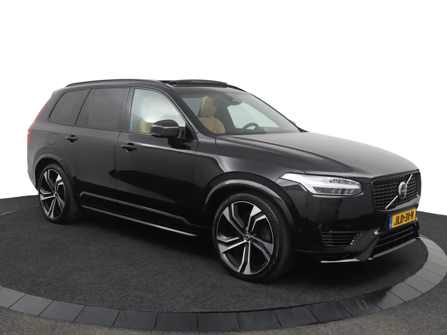Volvo XC90 T8 AWD Ultimate Dark|360|Bowers|Lucht|Massage|Long Zwart - 2