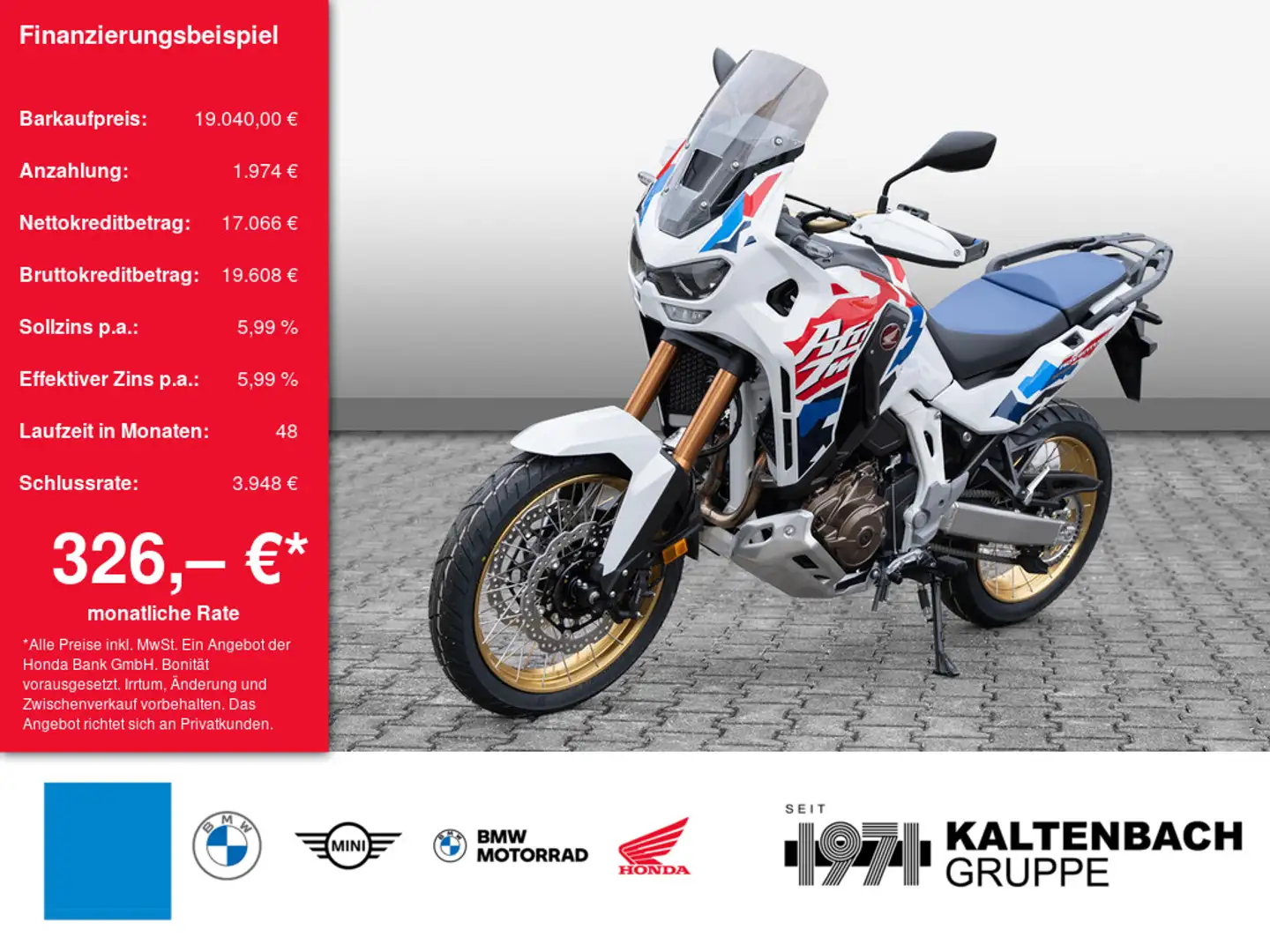 Honda CRF 1100 Blanc - 1