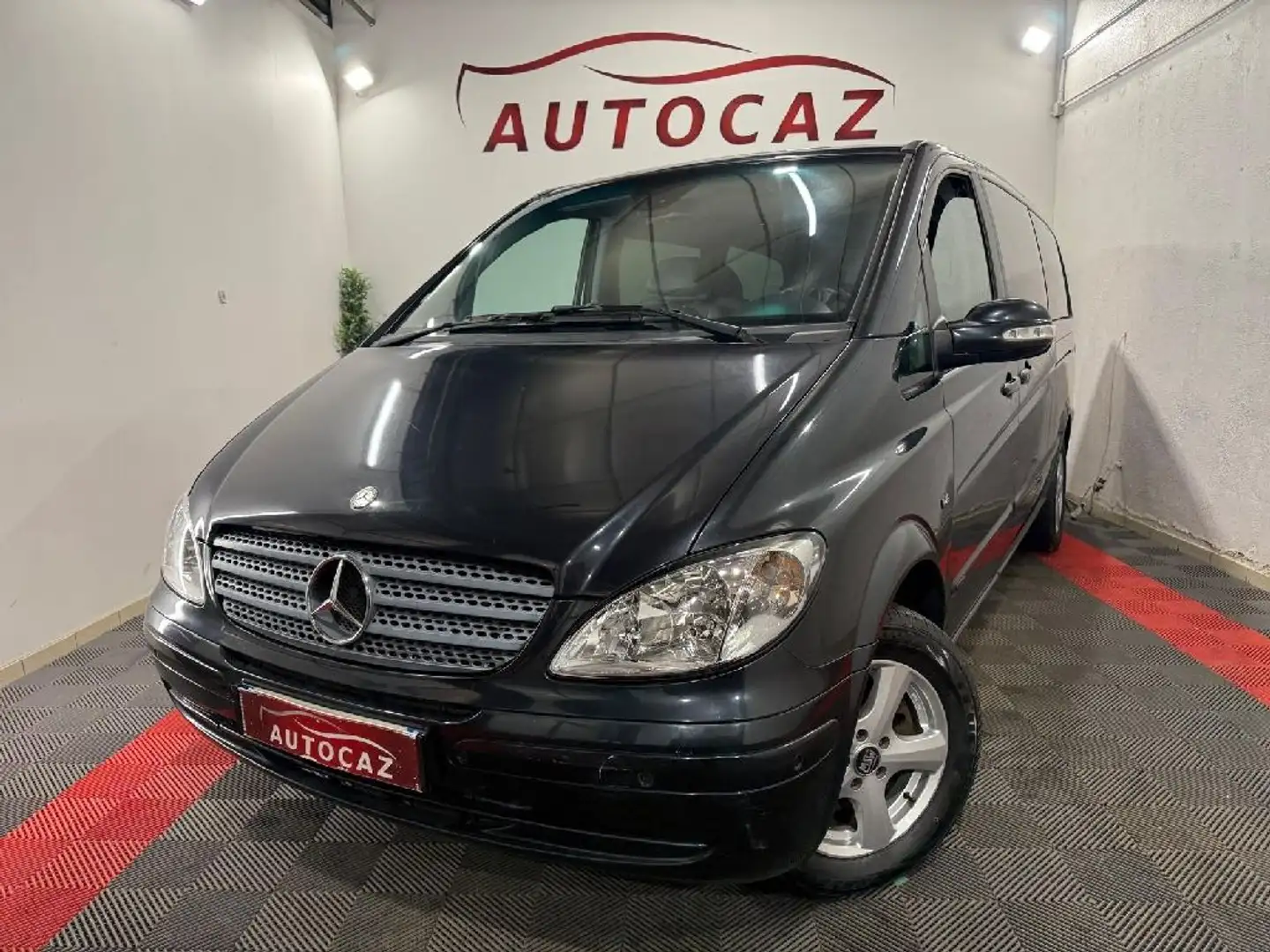 Mercedes-Benz Viano 3.0CDI Extra Long Trend AUTOMATIQUE*2PORTES COULISSANTES Gris - 1