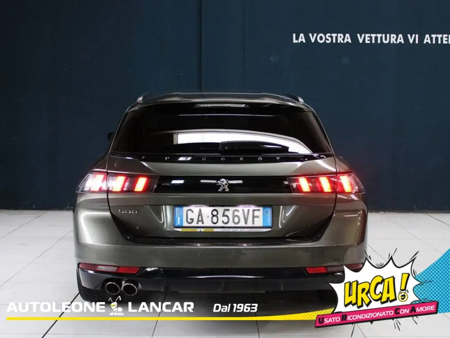 Peugeot 508 SW 2.0 bhdi Allure 160cv EAT8 AUTOMATICA + PELLE E Grijs - 2