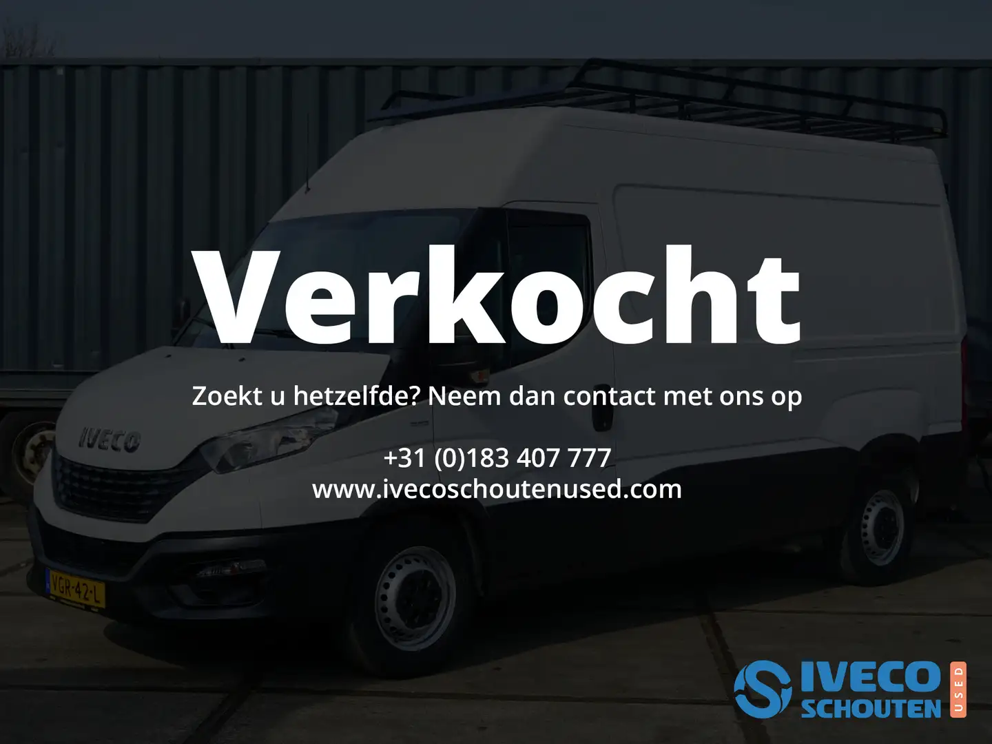 Iveco Daily 35S14V L2H2 Imperiaal | Carplay | Achteruitrijcame Weiß - 1