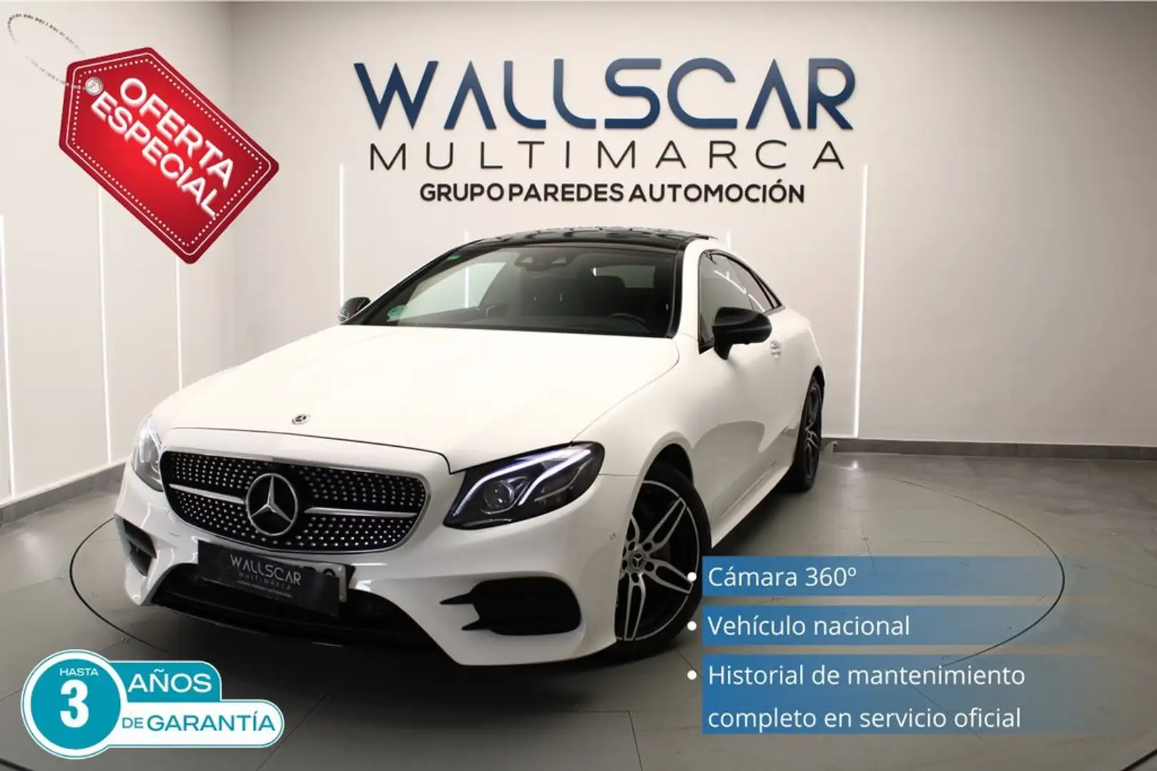 Mercedes-Benz E 220 Coupé d Bílá - 1