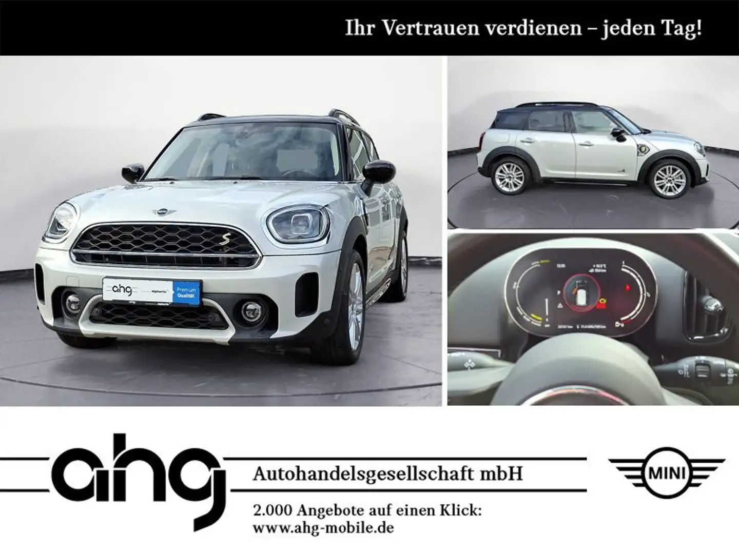 MINI Cooper E Countryman Cooper SE ALL4 Classic Trim Aut. RFT Weiß - 1