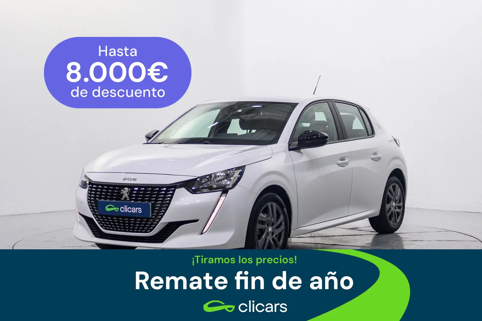 Peugeot 208 1.2 Puretech S&S Active Pack 75 Weiß - 1