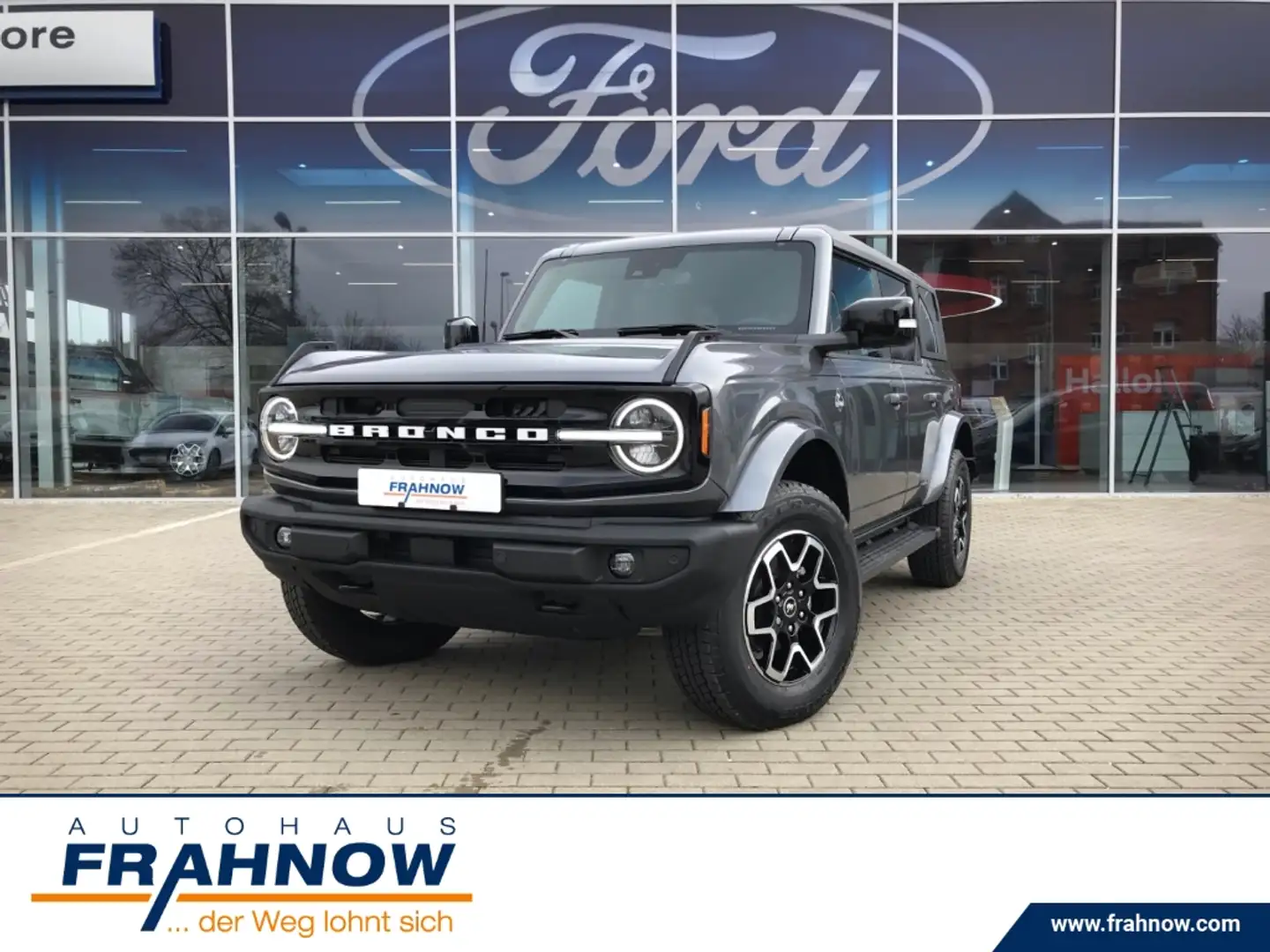 Ford Bronco 2.7 EcoBoost Outer Banks 4x4 LED NAVI ACC Grau - 1
