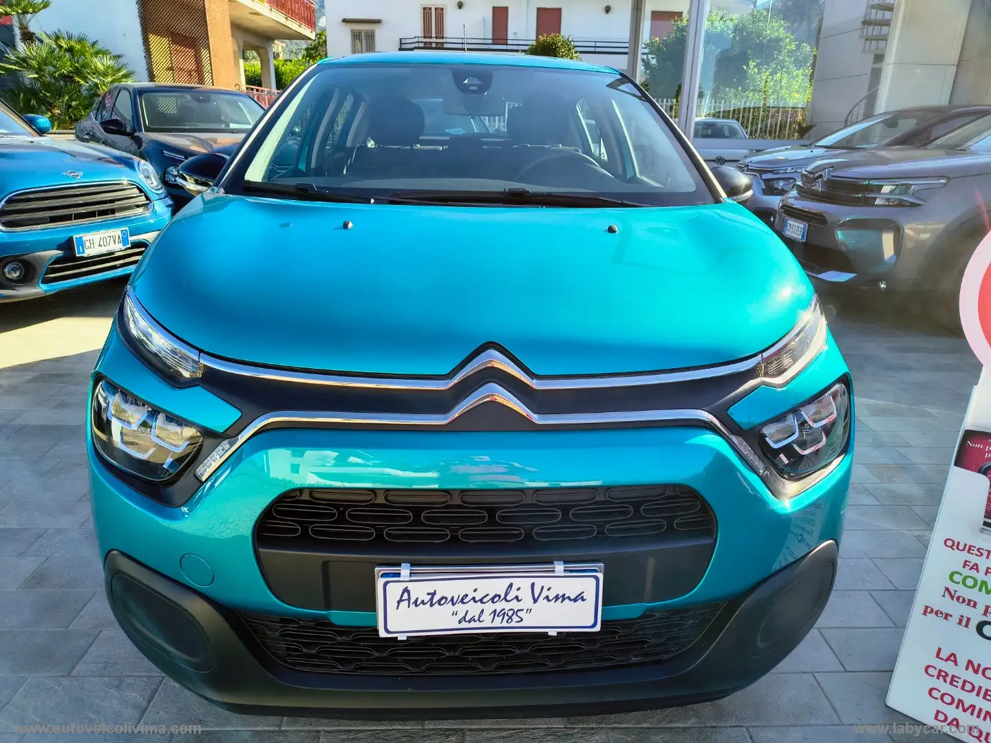 Citroen C3 BlueHDi 100 S&S Feel Groen - 2
