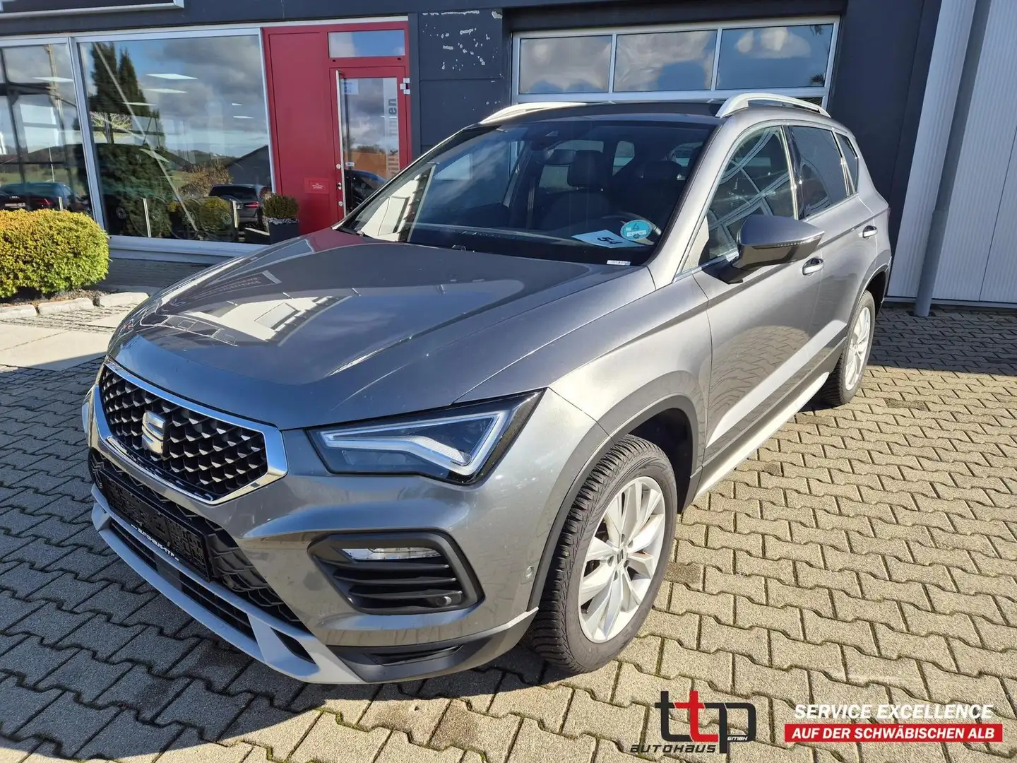 SEAT Ateca 1.5 TSI Xperience El.Hecklappe RKamera LED Gris - 1