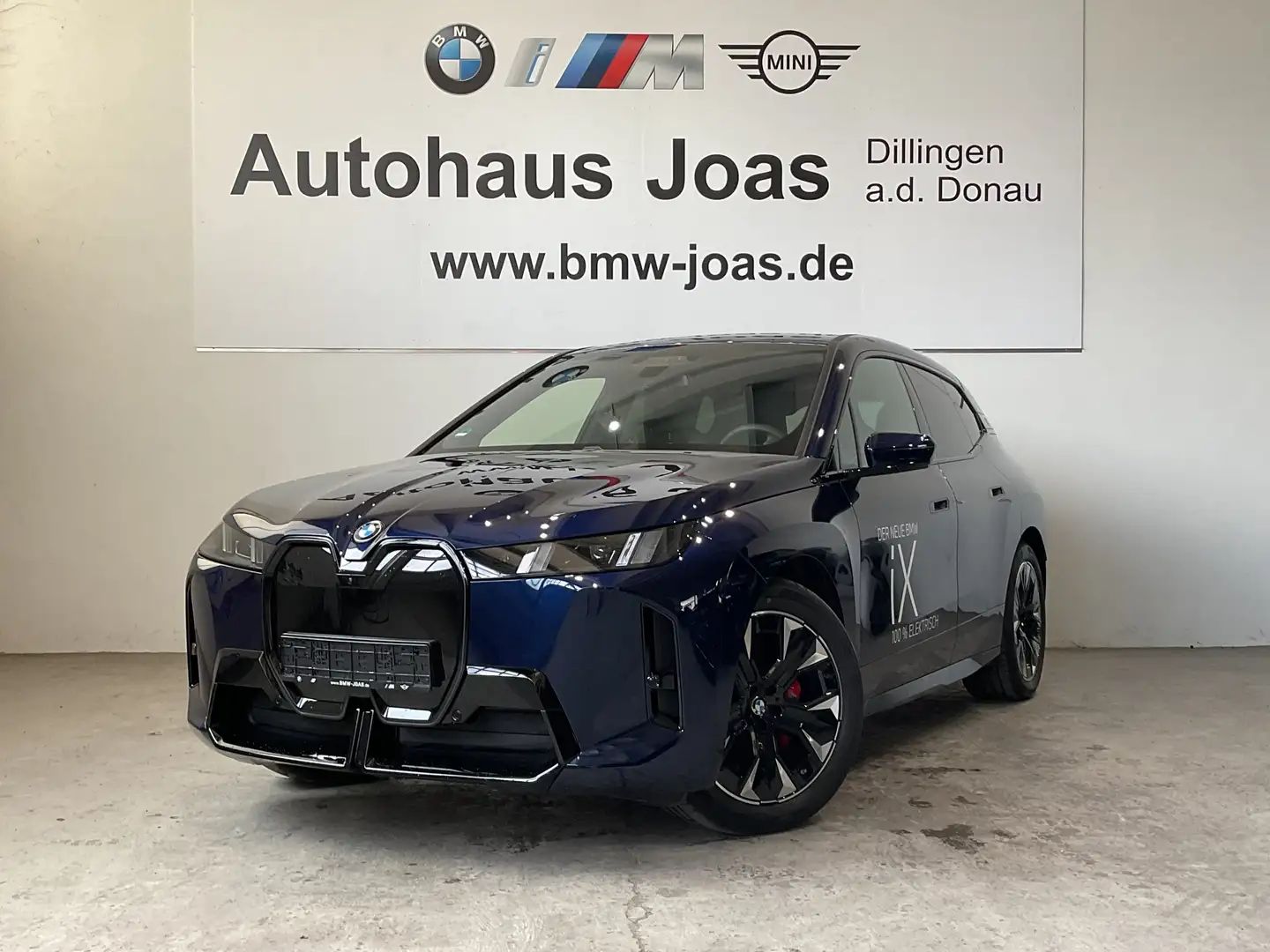 BMW iX xDrive45  Harman Kardon Surround | Sitzbelüftung v Blau - 1