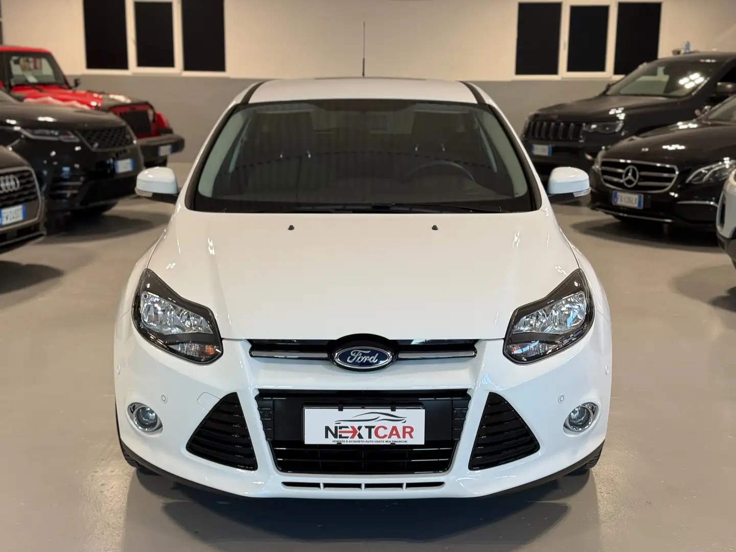 Ford Focus 5p 1.6 tdci Titanium 115cv Bianco - 2